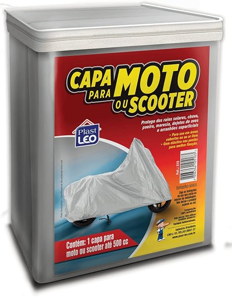 Capa para Moto Plast Leo