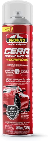 Cera Automotiva Aerosol Proauto
