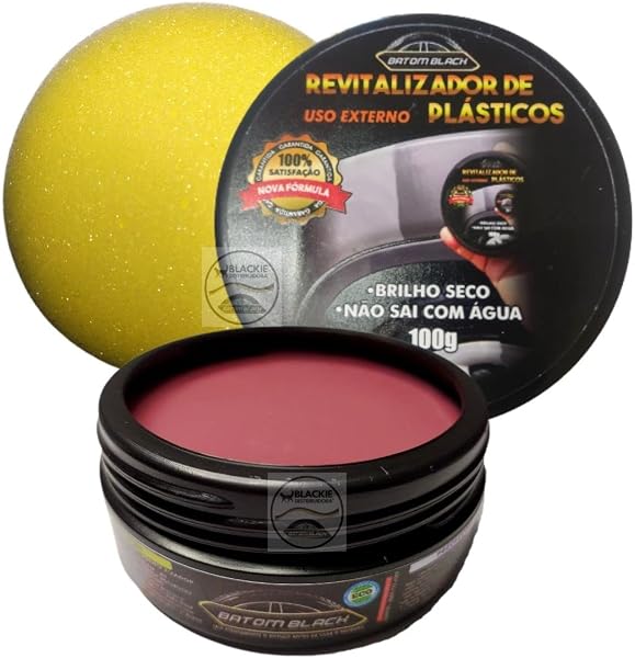 Cera Revitalizadora de Plásticos Batom Black