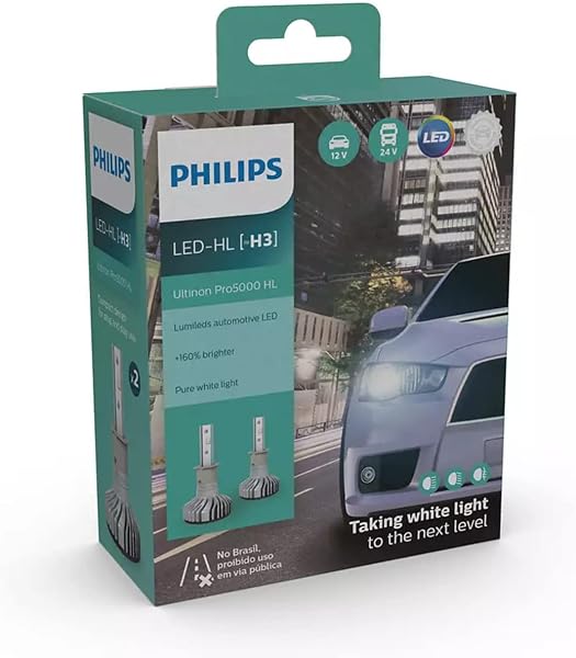 Lâmpada Philips H3 Led Ultinon Pro